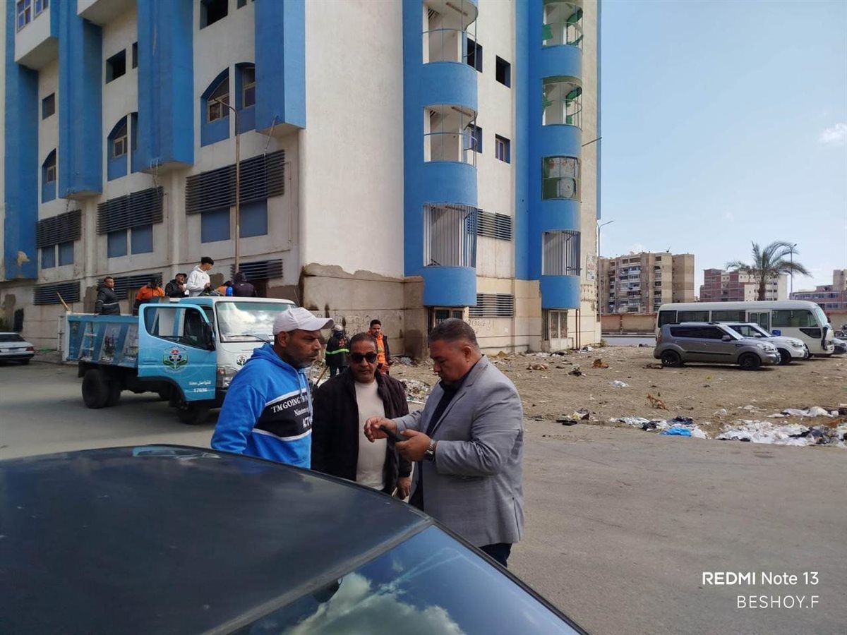 جهود تنفيذية ببورسعيد 