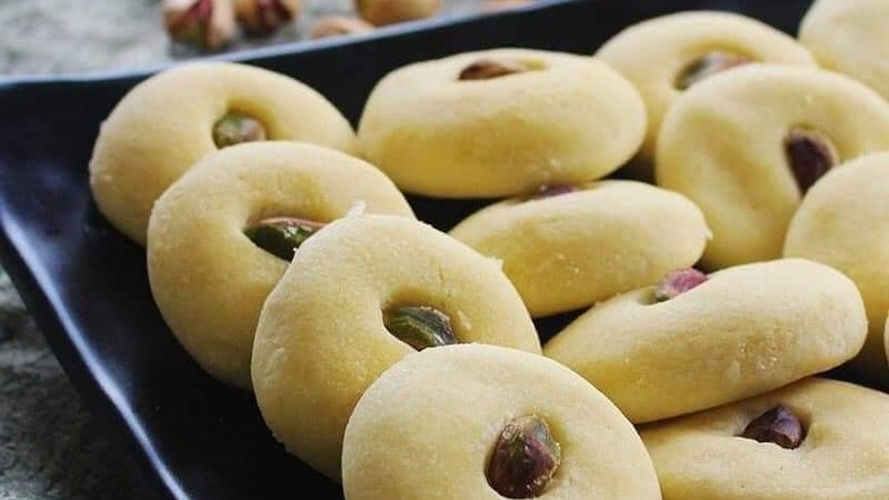 طريقة عمل الغريبة بدون بيض
