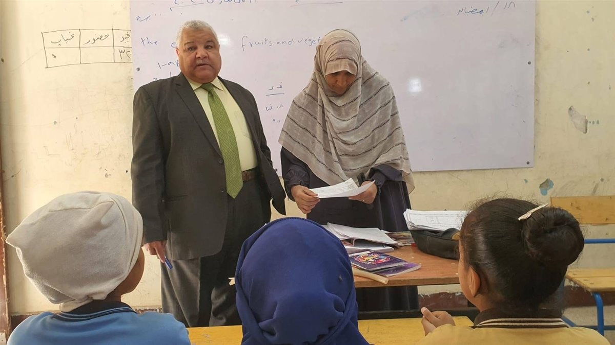 جولة وكيل وزارة التعليم بالأقصر&nbsp;