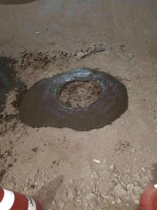 إغلاق البالوعه من شركة المياه&nbsp;