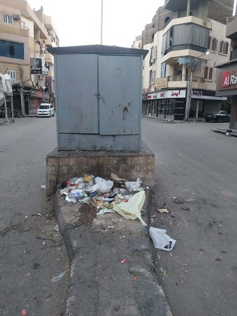 شارع المدينة المنورة وسط الأقصر&nbsp;