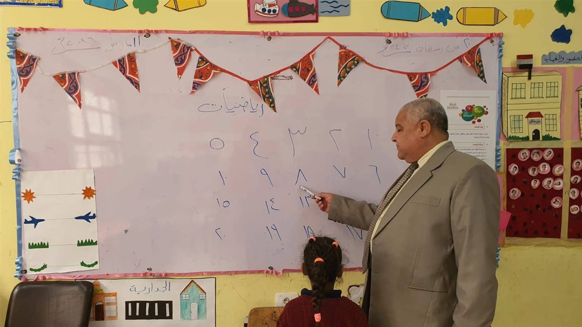وكيل وزارة التعليم بالأقصر يتابع انتظام الدراسة&nbsp;