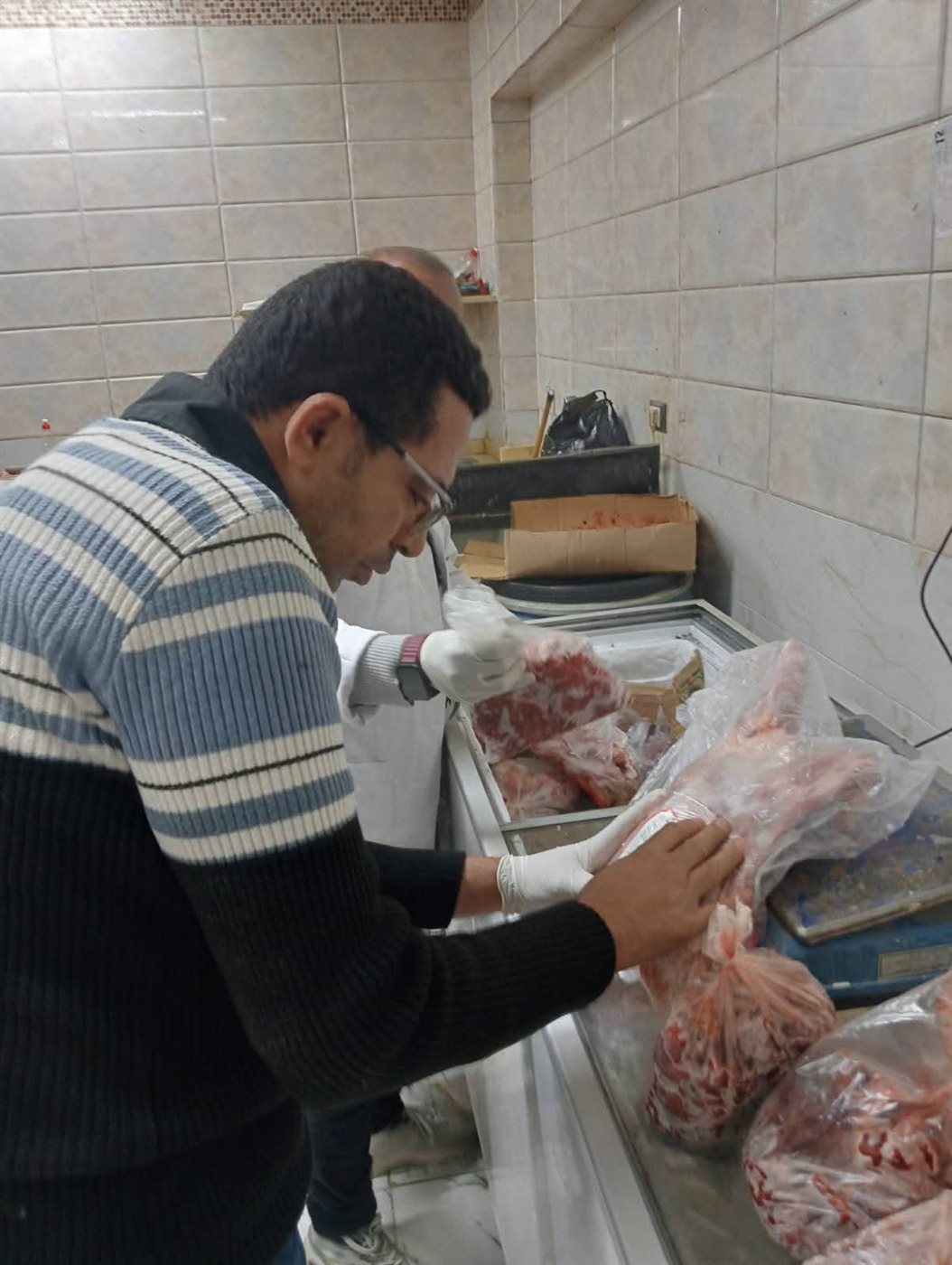 جانب من حملات مديرية الطب البيطري
