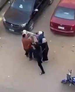 تعدي رجل على سيدتين بزهراء مدينة نصر