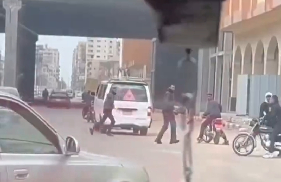 الاعتداء على سائق ميكروباص باسلحة بيضاء ببورسعيد 