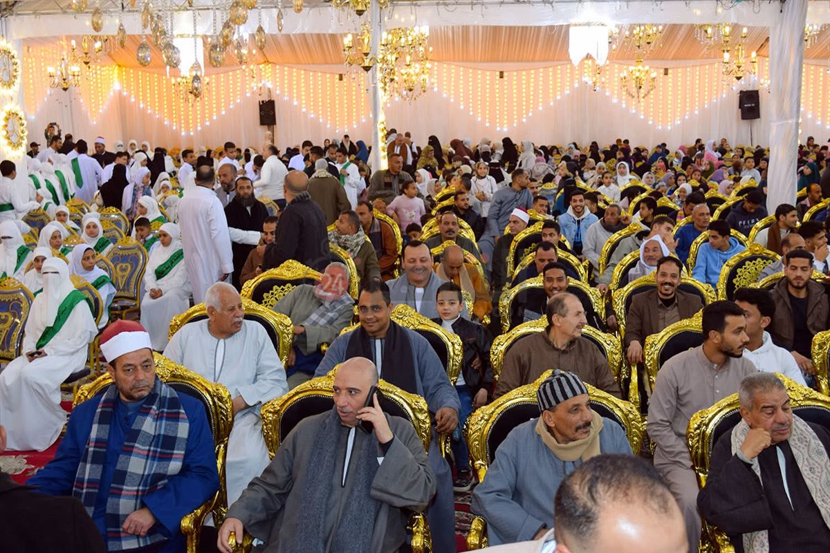 احتفالية كبرى بقرية فيديمن في الفيوم لتكريم حفظة القرآن الكريم