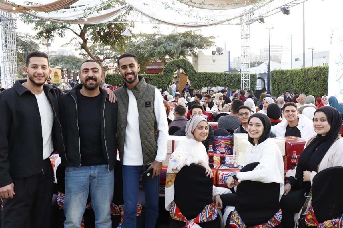 إفطار رمضان في جامعة عين شمس