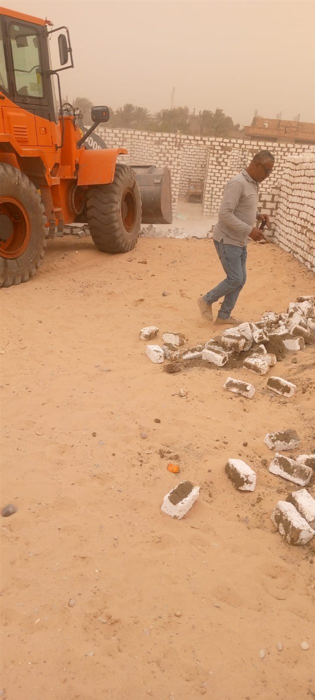 حملة لأزاله التعديات باسنا&nbsp;