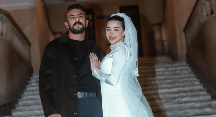 يارا السكري وأحمد العوضي من كواليس مسلسل علي كلاي
