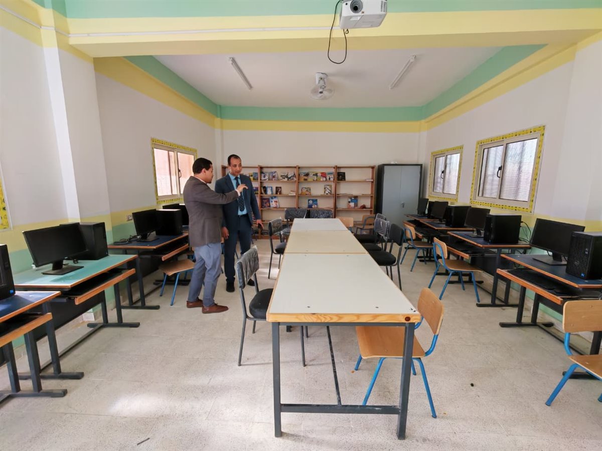 القاهرة 24 داخل مدرسة الجوفة للتعليم الأساسي التابعة لإدارة الحسنة التعليمية