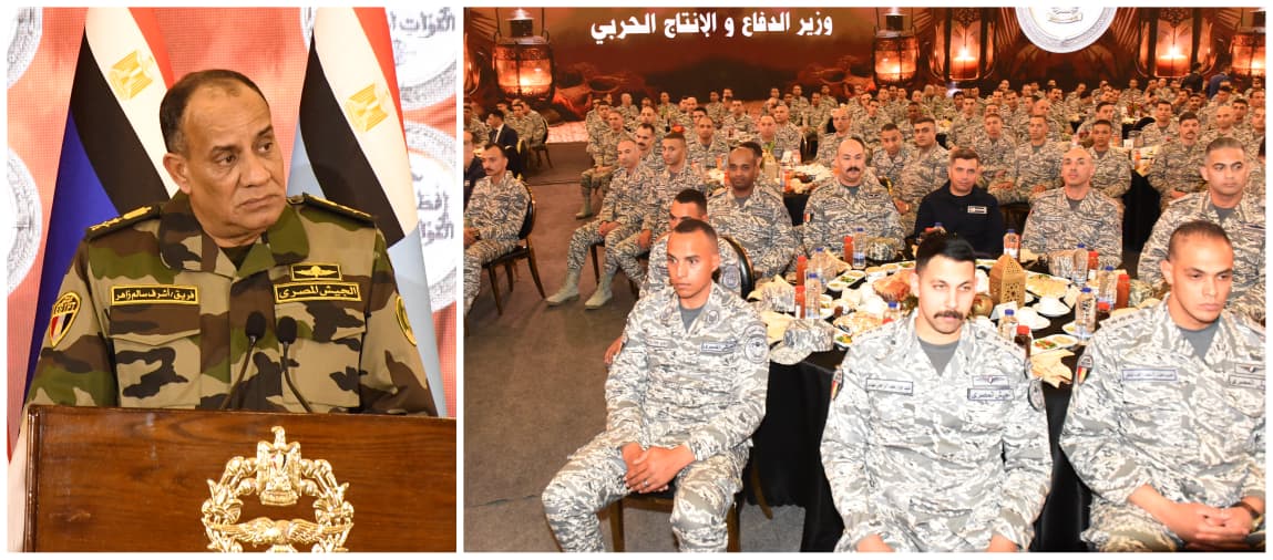 &nbsp;الفريق أشرف سالم زاهر القائد العام للقوات المسلحة وزير الدفاع والإنتاج الحربي