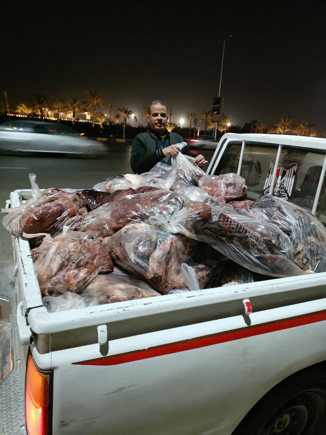 ضبط 9 أطنان من الأسماك المملحة المدخنة وأغذية فاسدة ولحوم مذبوحة خارج المجازر بالجيزة