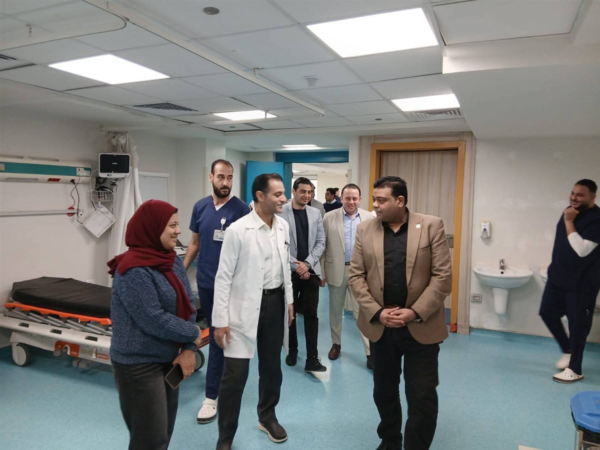 جولة مفاجأة للرعاية الصحية بمستشفى شرم الشيخ