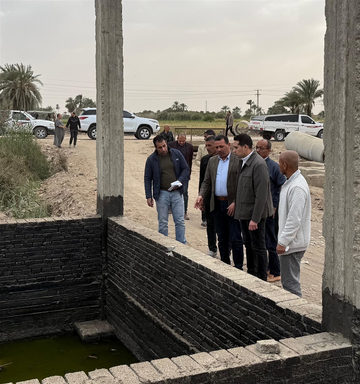 نائب محافظ الفيوم يتفقد مشروعات حياة كريمة بمركز يوسف الصديق 