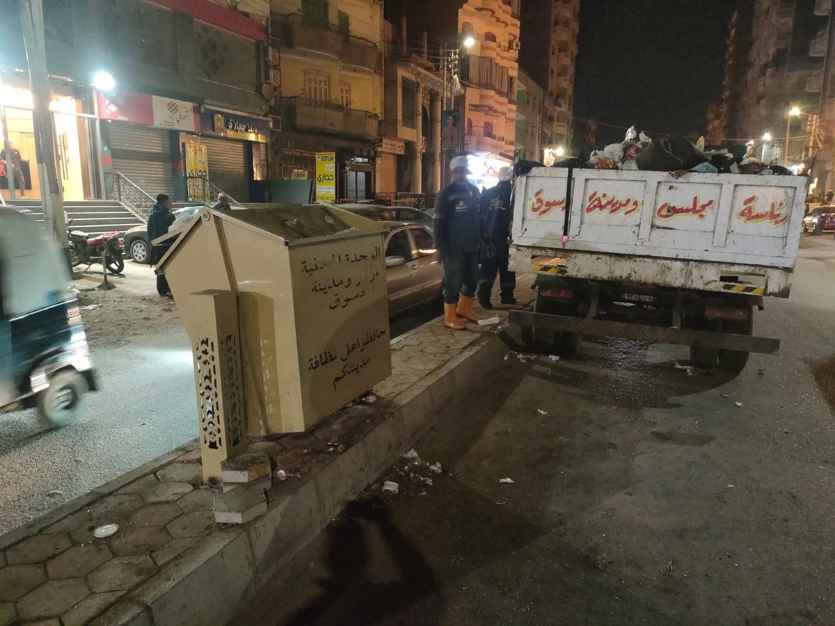 حملات مكثفة بشوارع دسوق&nbsp;