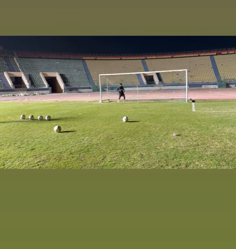 محمد عواد يواصل التدريبات المنفردة تنفيذًا لعقوبة الزمالك&nbsp;