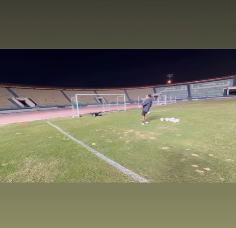 محمد عواد يواصل التدريبات المنفردة تنفيذًا لعقوبة الزمالك&nbsp;
