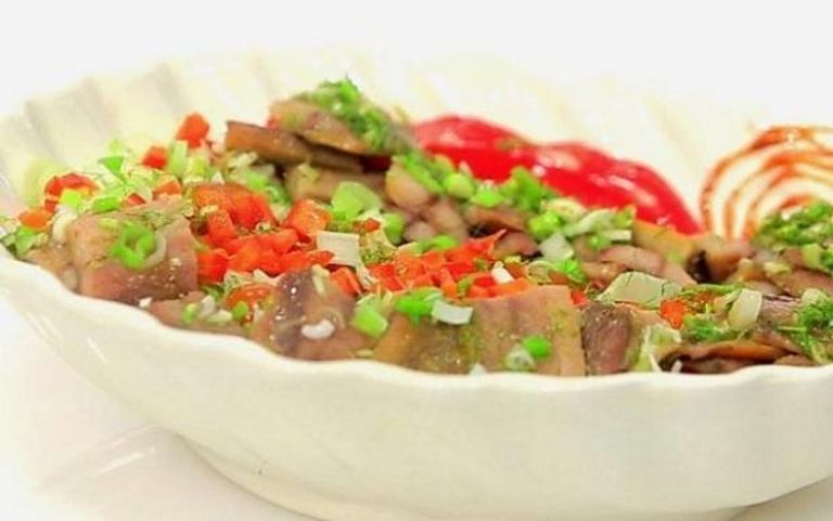 طريقة عمل الرنجة بالزيت والليمون