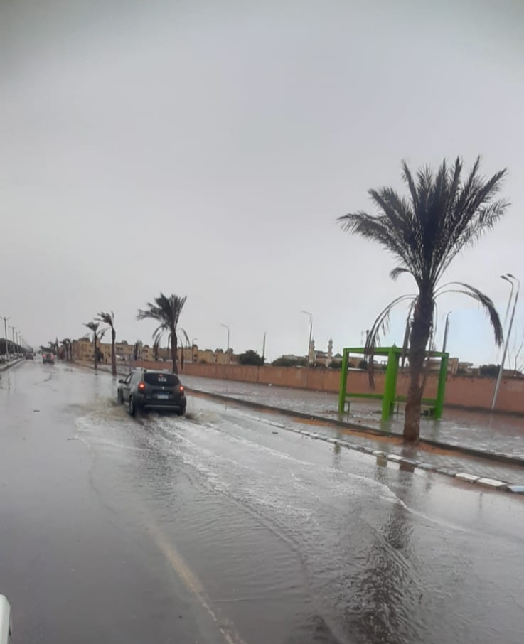 امطار غزيره على رأس غارب 