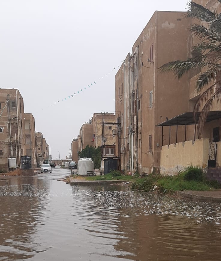 امطار غزيره على رأس غارب 