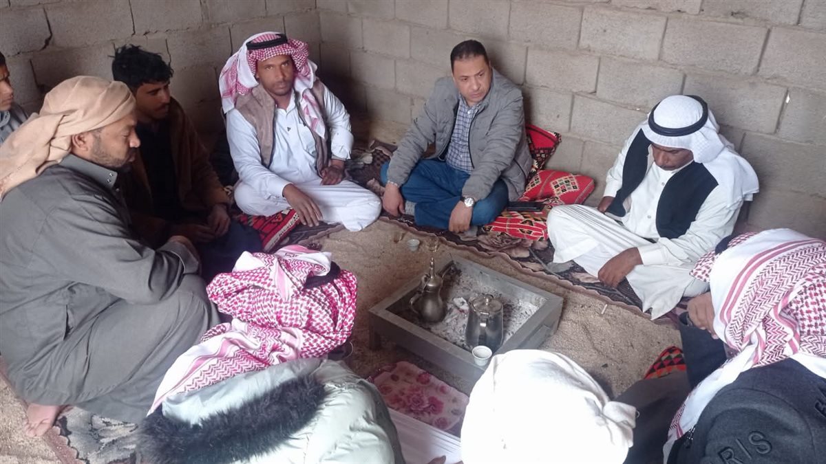 رؤساء مدن جنوب سيناء يشاركون المواطنين فرحة عيد الفطر