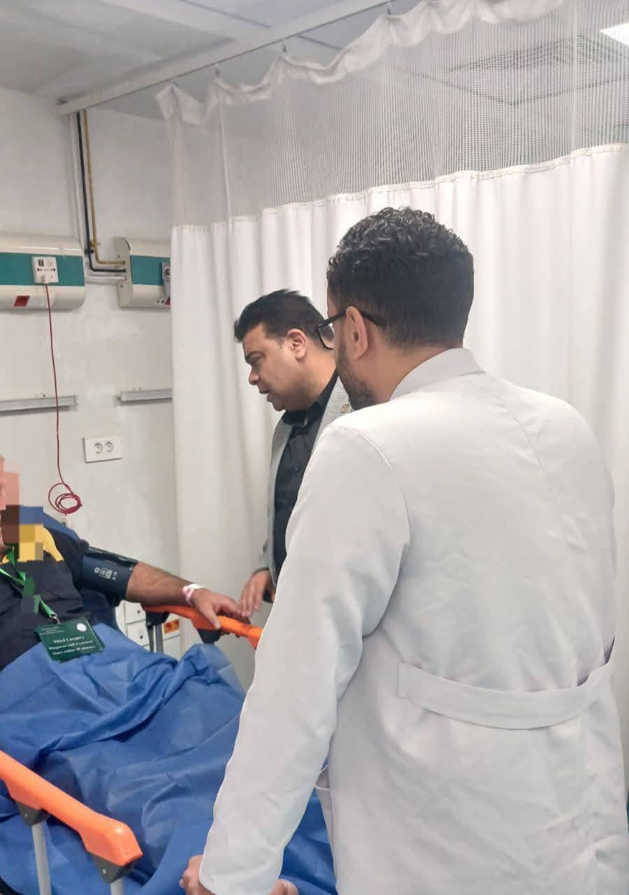 مدير الرعاية الصحية بجنوب سيناء يتفقد مستشفى شرم الشيخ