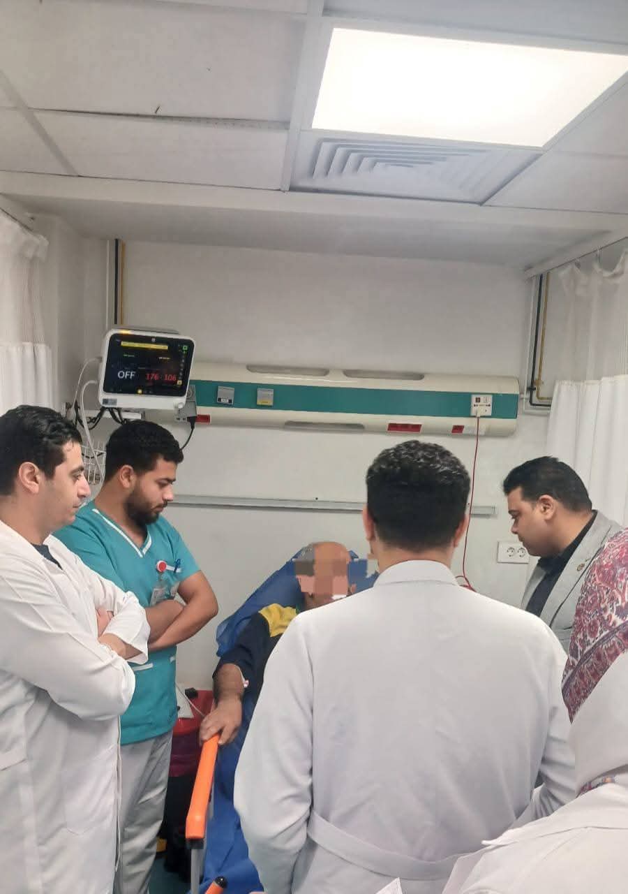 مدير الرعاية الصحية بجنوب سيناء يتفقد مستشفى شرم الشيخ