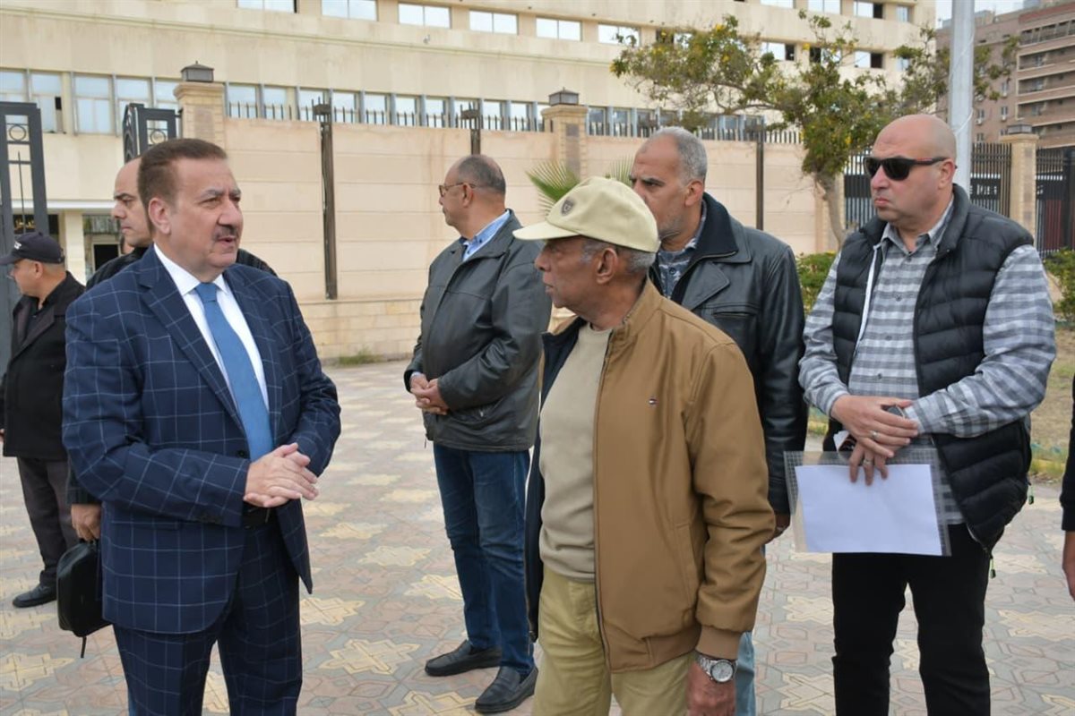 استعدادات محافظة بورسعيد لموجة الطقس غير المستقر