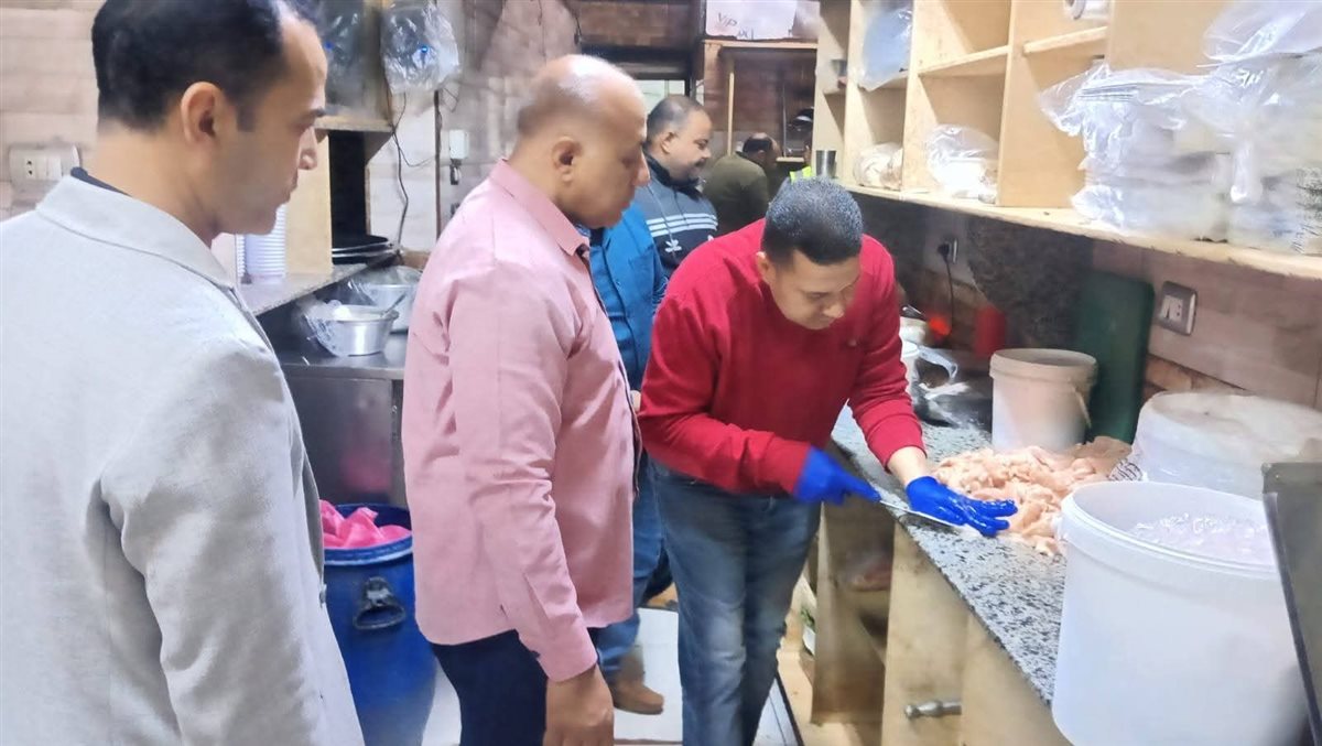 ضبط لحوم ودواجن مجهولة المصدر بالوادى الجديد