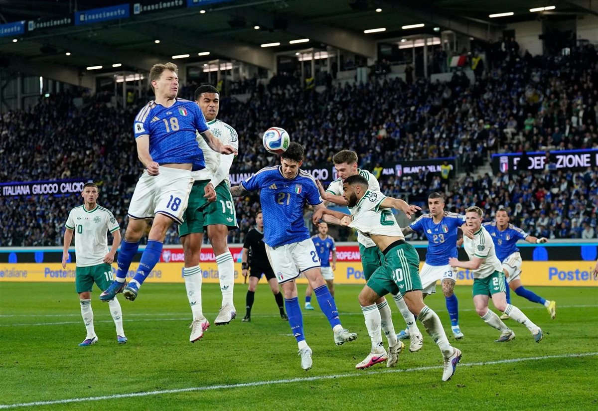 مباراة إيطاليا وإيرلندا الشمالية في كأس العالم 2026