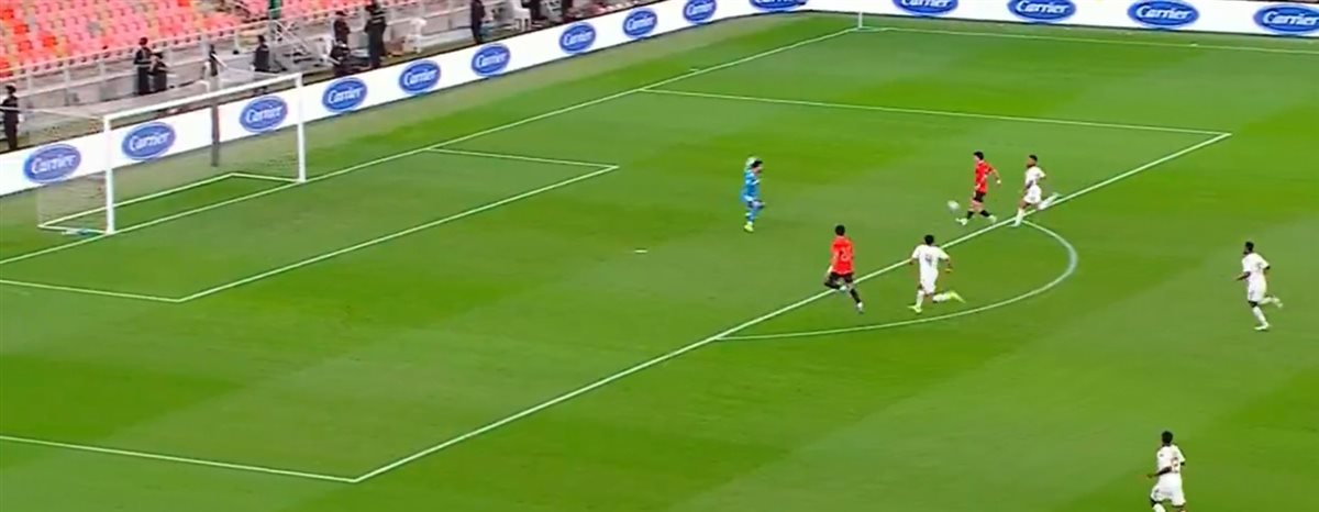 هدف أحمد سيد زيزو في شباك منتخب السعودية 3-0