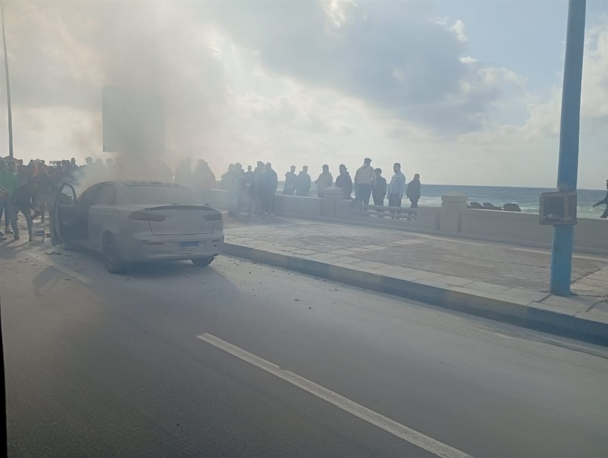 حريق سيارة&nbsp;