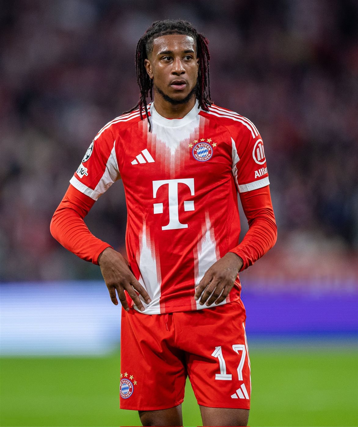 <strong>لاعب الوسط الفرنسي مايكل أوليسي&nbsp;نجم فريق بايرن ميونيخ الألماني</strong>