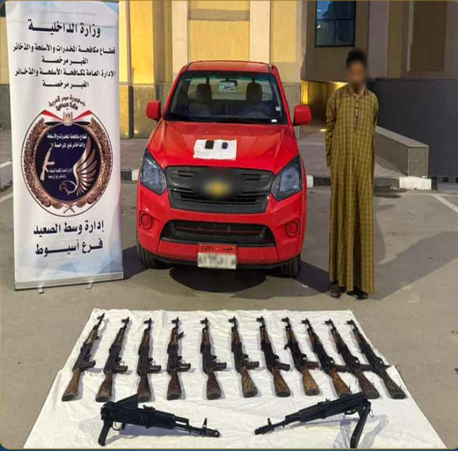 جانب من المضبوطات