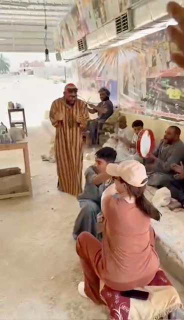 ريهام عبد الغفور بأحد مصانع الألباستر بالأقصر&nbsp;