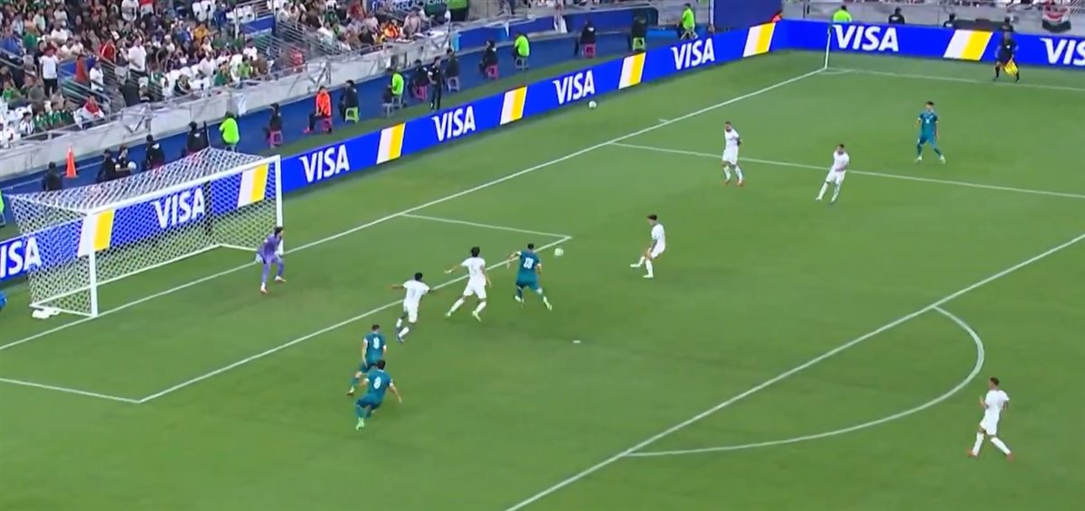 هدف أيمن حسين قائد منتخب العراق في مرمى منتخب بوليفيا في نهائي الملحق العالمي المؤهل إلى كأس العالم 2025