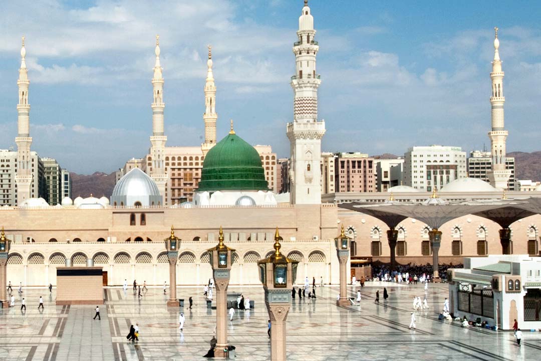 دعاء دخول المسجد النبوي والخروج منه