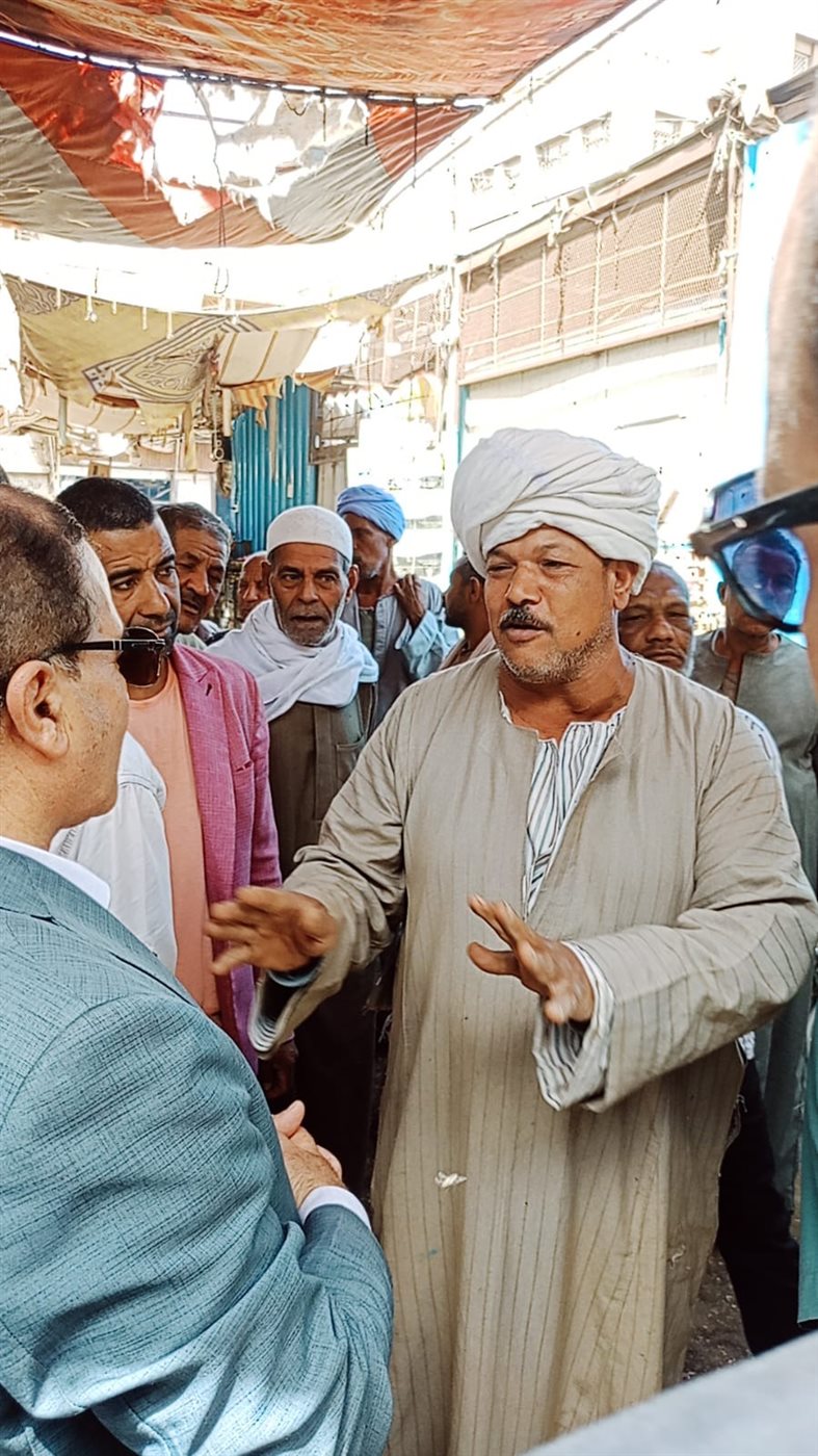 جولة رئيس مدينة إسنا&nbsp;
