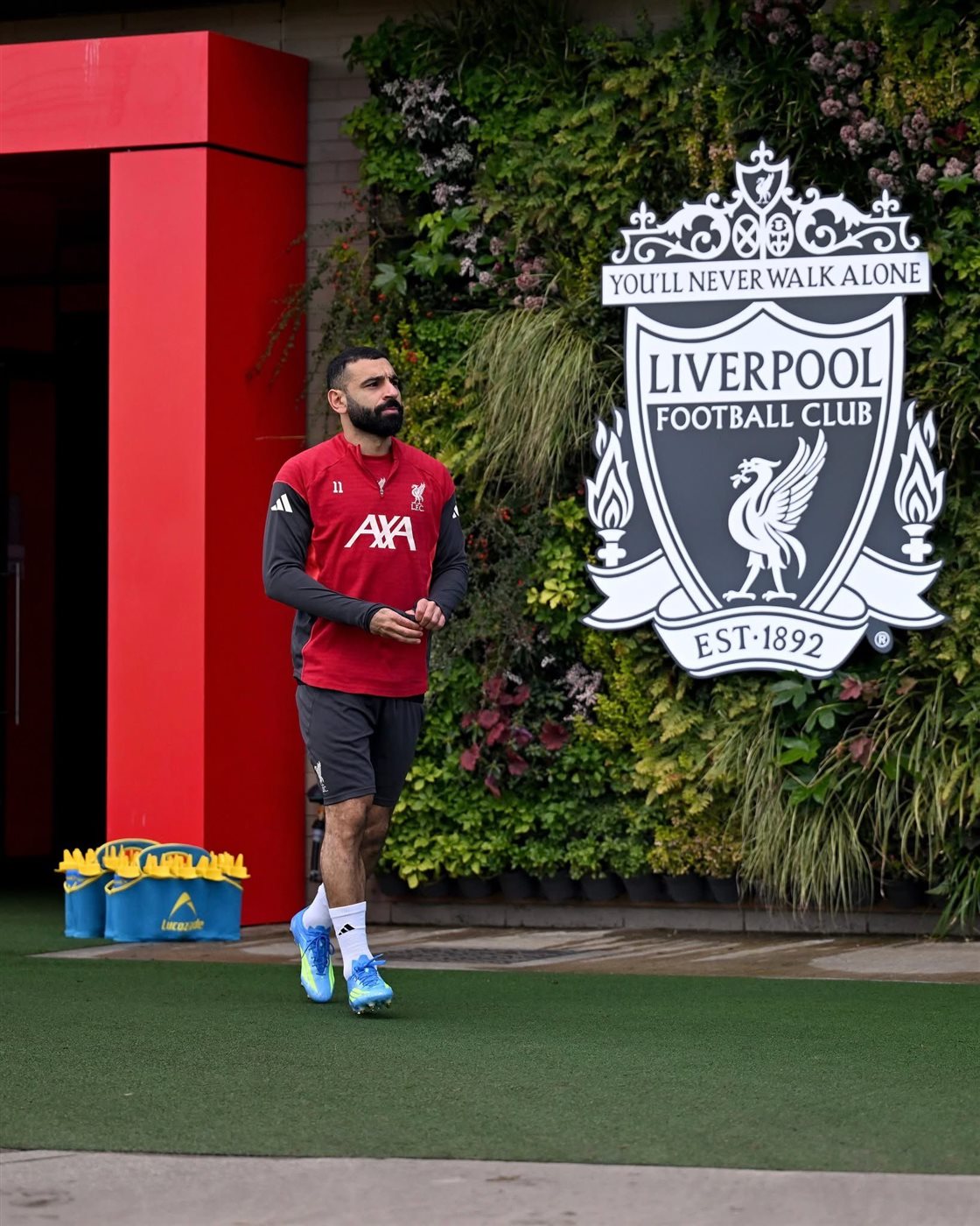 محمد صلاح يعود لـ تدريبات ليفربول أستعدادًا لمواجهة مانشستر سيتي في ربع نهائي كأس الاتحاد الإنجليزي