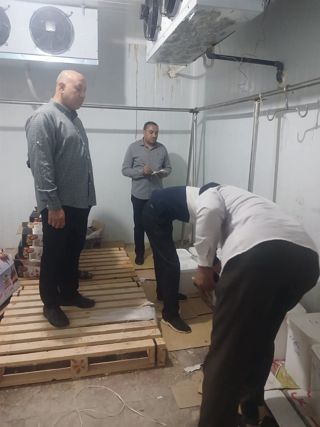 ضبط معمل لتصينع الالبان في الوادى الجديد
