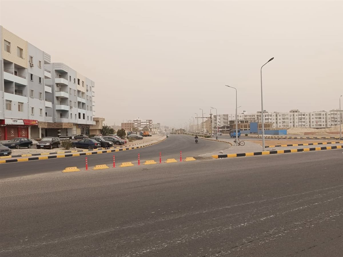 عاصفة ترابية بالغردقة 