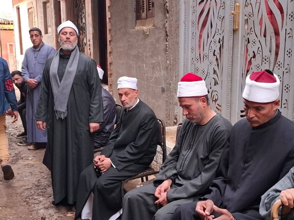 جانب من العزاء&nbsp;