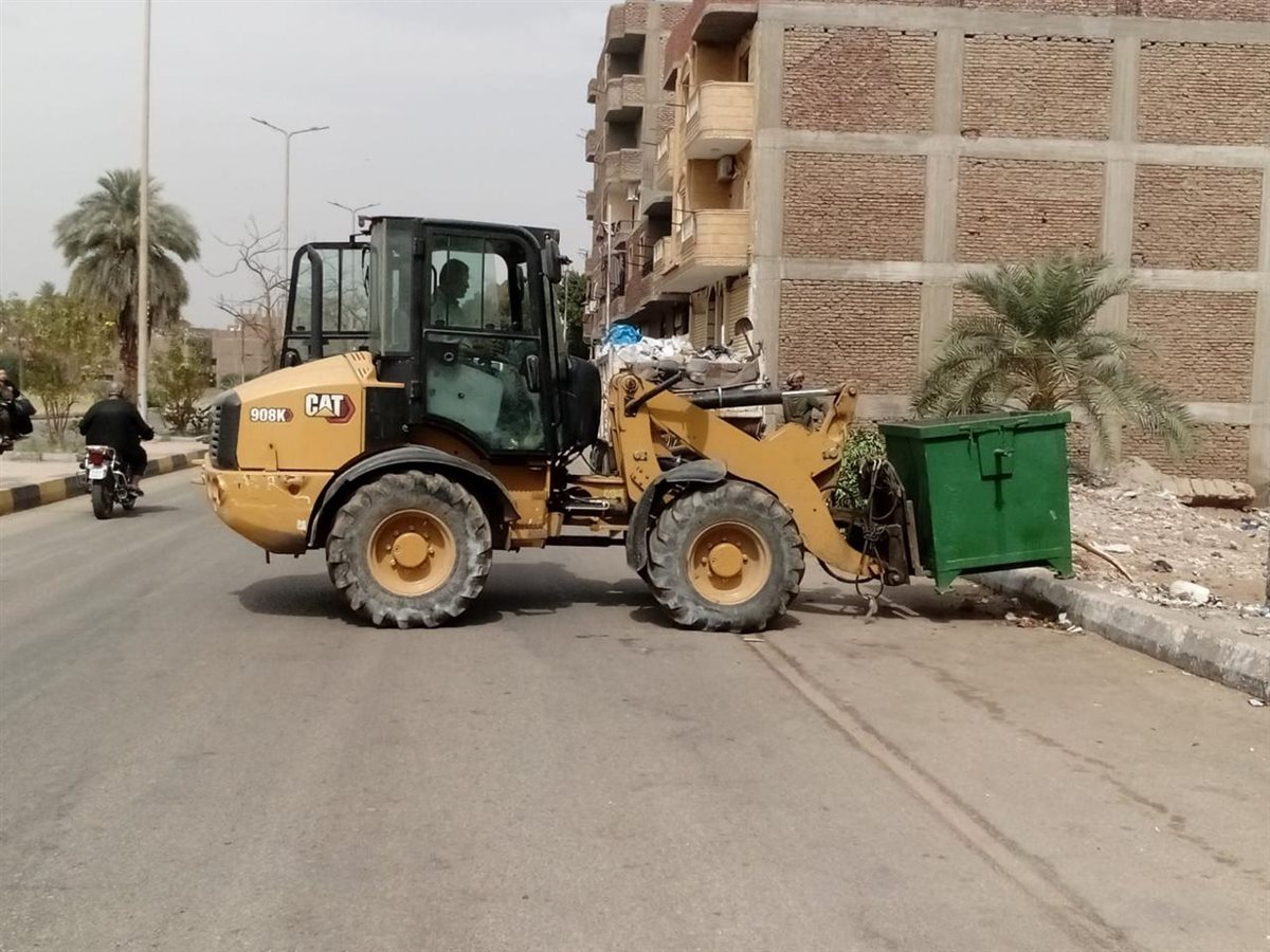 الأقصر تطلق منظومة نظافة آلية