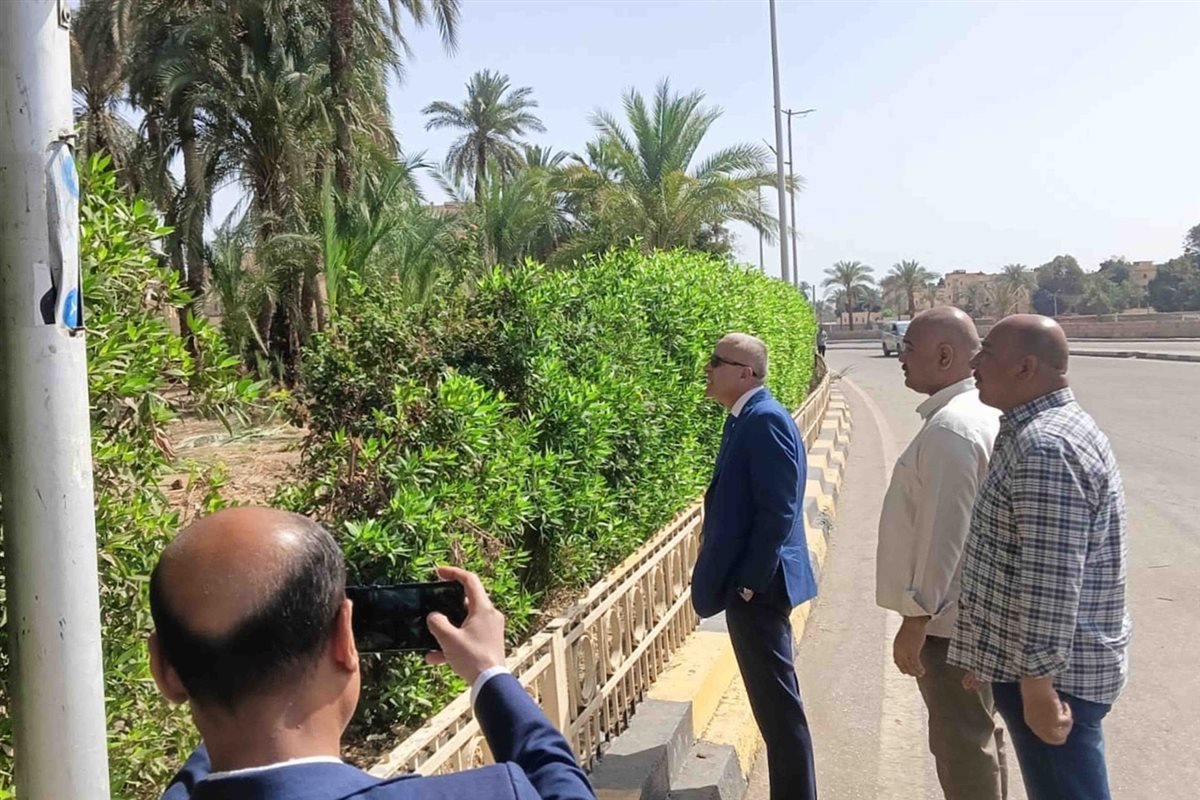 جولة محافظ الأقصر&nbsp;