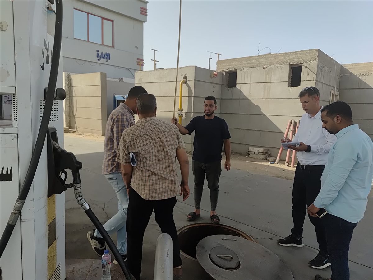 حملات تموينية على محطات الوقود بالأقصر&nbsp;