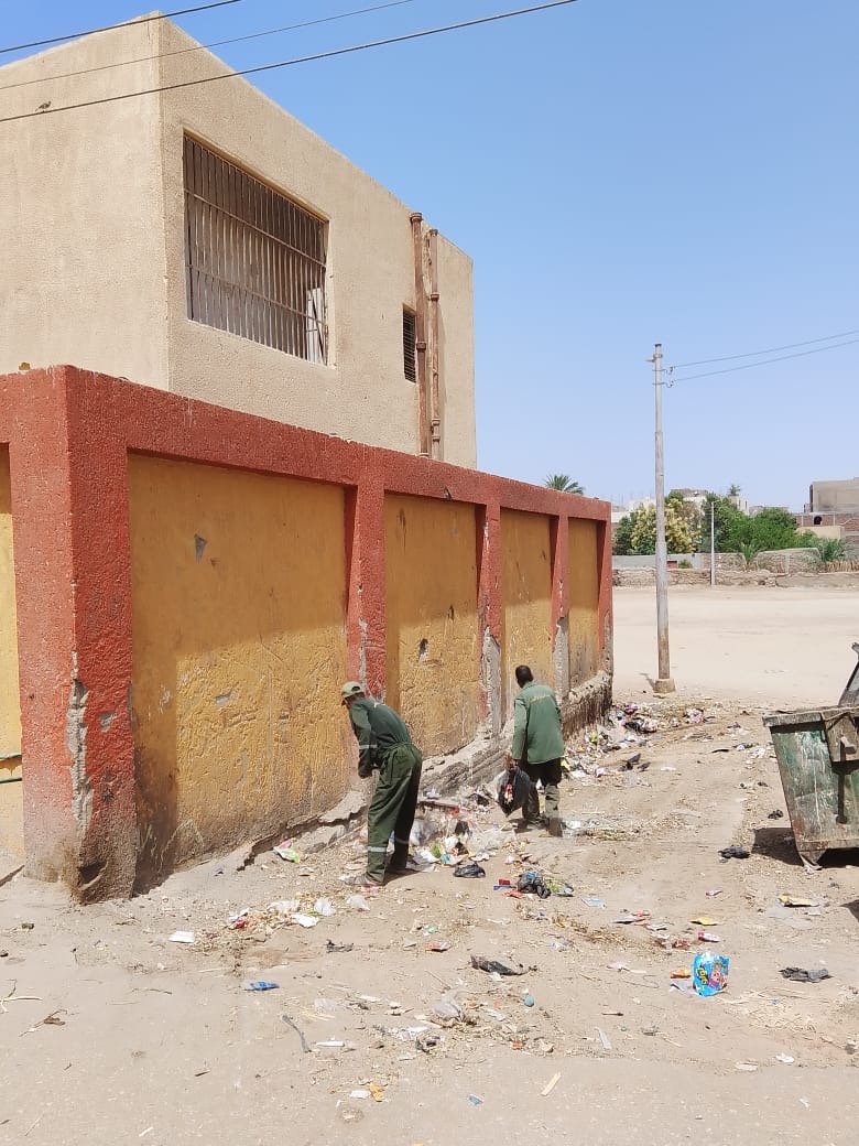 حملات نظافة مكثفة بالأقصر&nbsp;