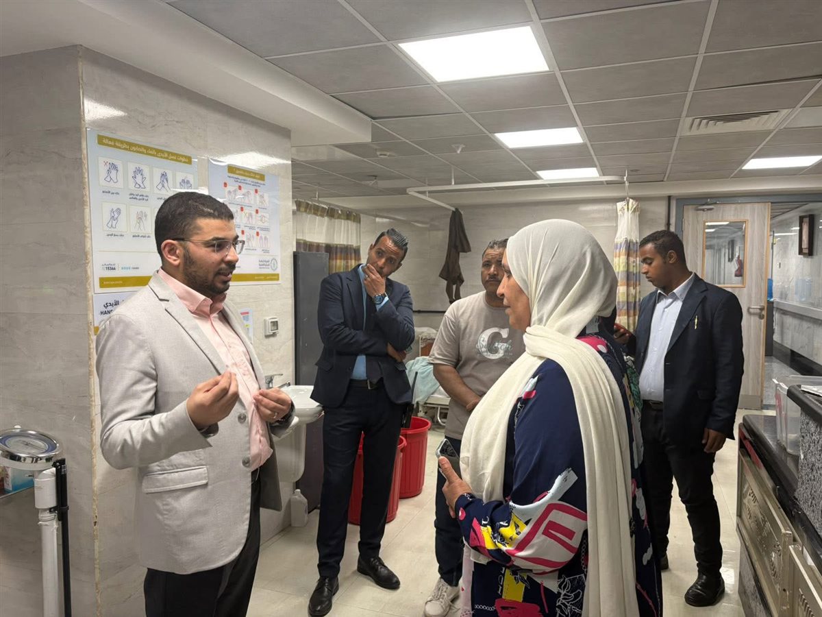 جولة مدير هيئة الرعاية الصحية بالأقصر&nbsp;