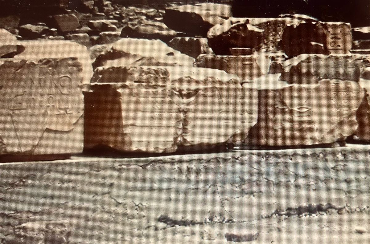 إعادة بناء وتشييد مقصورة الملك أمنحتب الأول