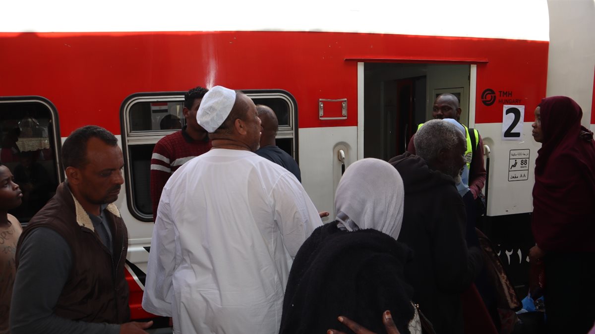 السكة الحديد تُسيّر قطارًا لنقل السودانيين إلى بلادهم&nbsp;