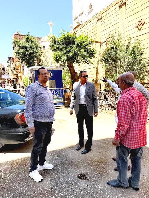 جولة رئيس مدينة الأقصر&nbsp;